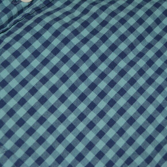 J.Crew | Blue Gingham Button Down Dress Shirt - Picture 4 of 5